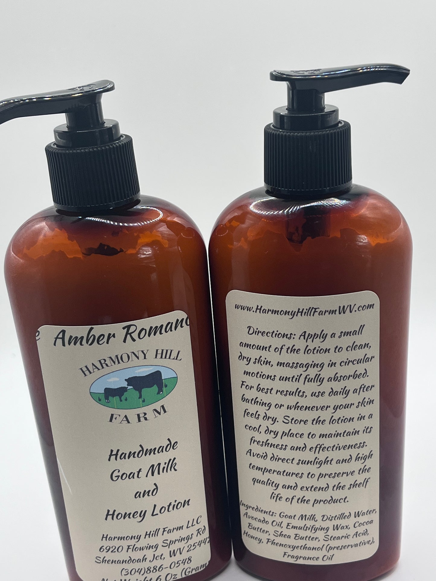 Seasonal Goat Milk and Honey Handmade Lotion 7 oz