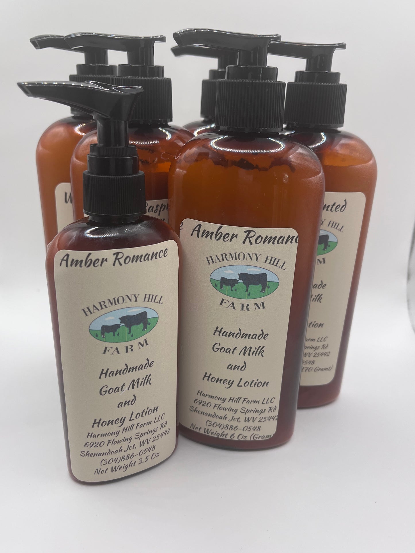 Seasonal Goat Milk and Honey Handmade Lotion 7 oz
