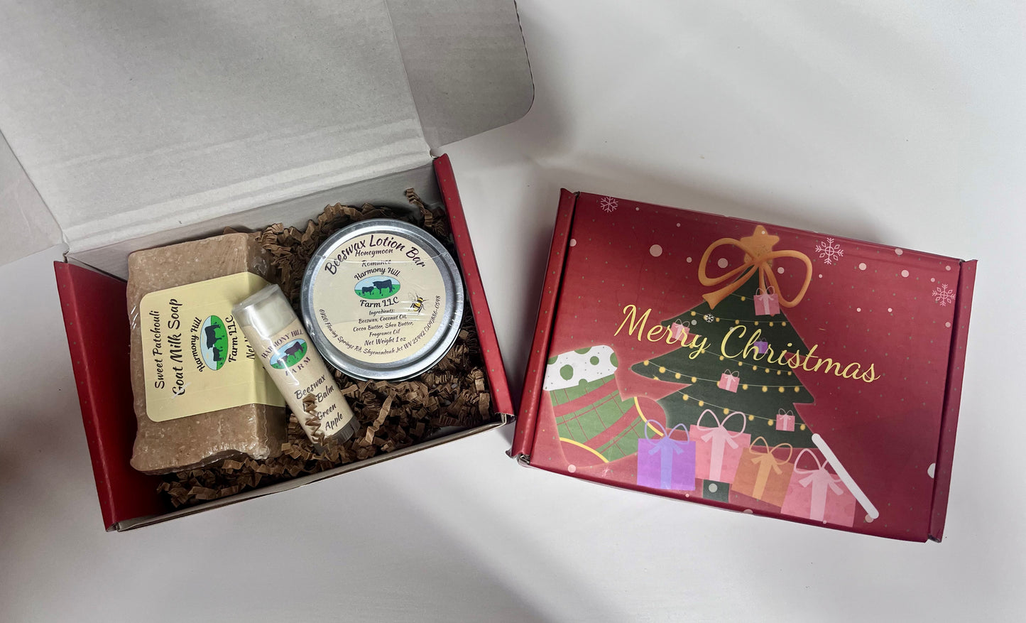 Small Gift Set with Fragrance Oil Lotion Bar