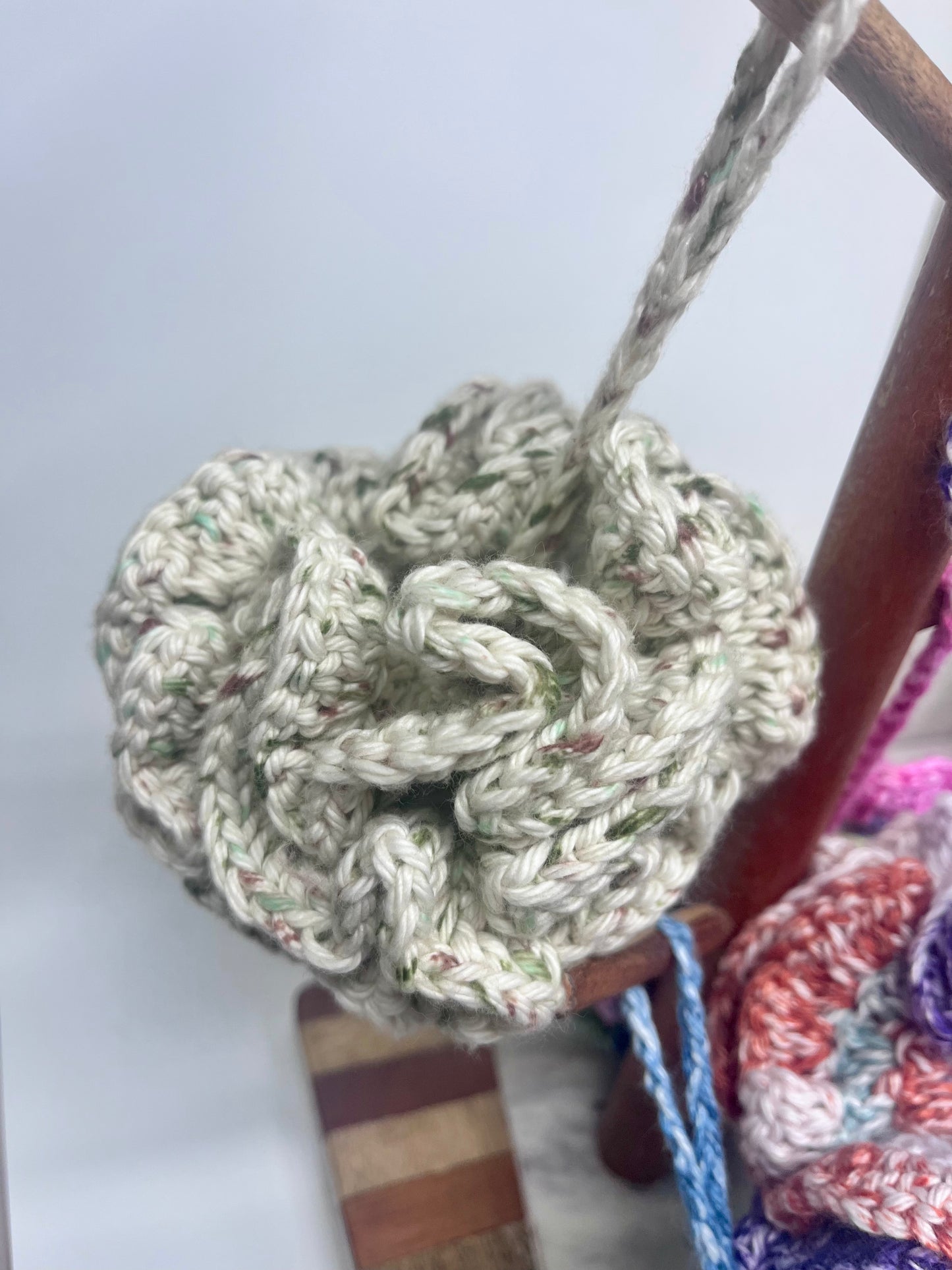 Loofa 100% Cotton Handmade