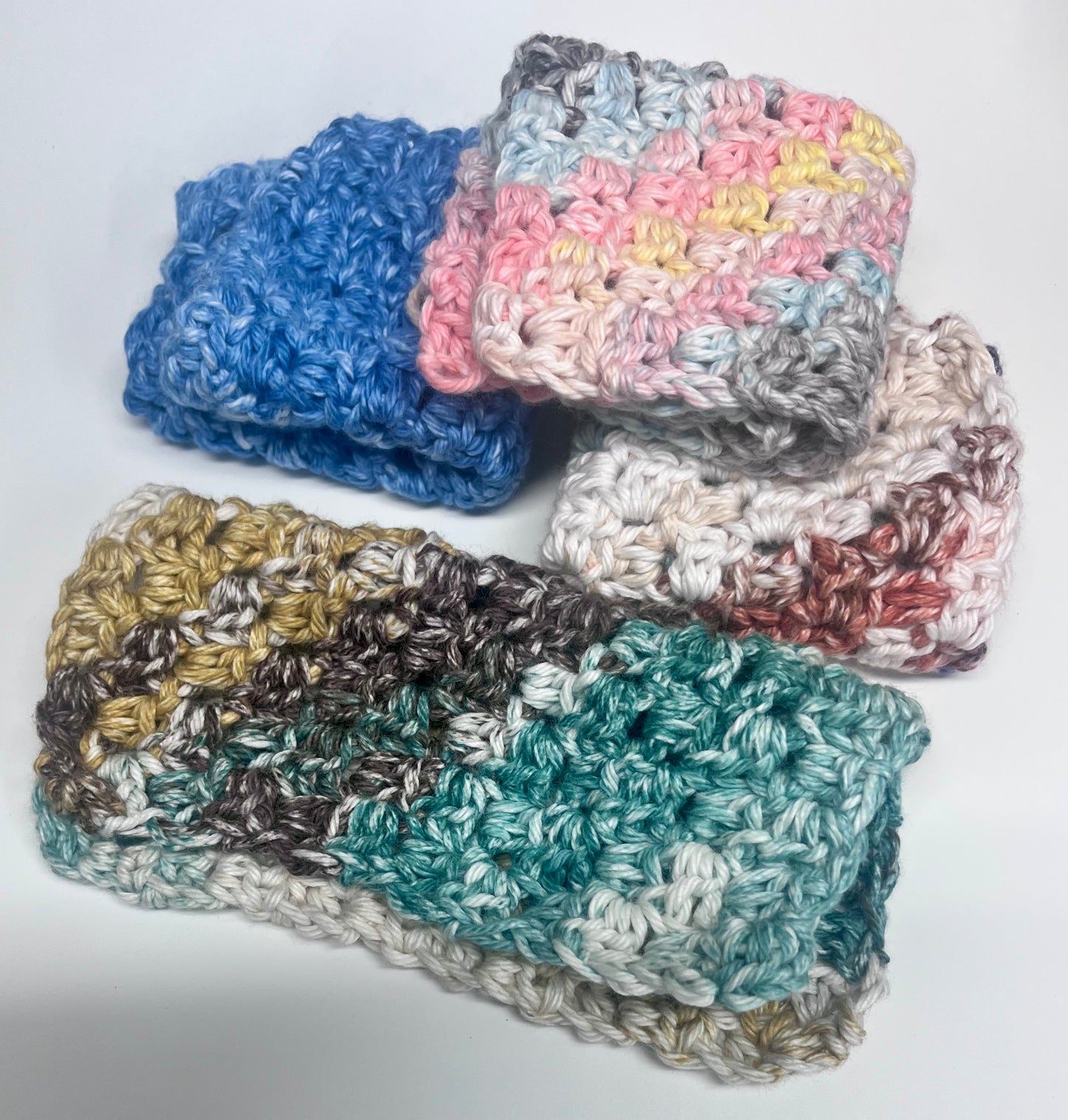 100% Cotton Handmade Washcloth